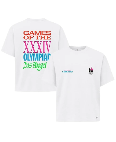 Fanatics Women's White LA28 Superbloom Collection T-Shirt