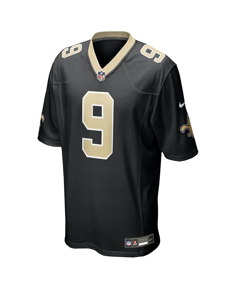 Nike Men's Drew Brees Black New Orleans Saints Team Game Jersey