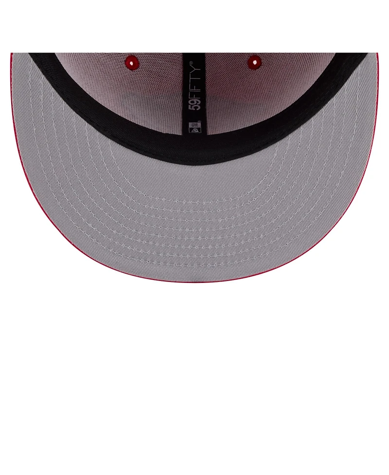 New Era Men's Red Buffalo Bills 59FIFTY Fitted Hat