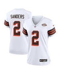 Nike Women's Shedeur Sanders White Cleveland Browns Alternate Game Jersey