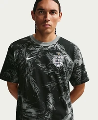 Nike Men's Gray England National Team Allover Print T-Shirt