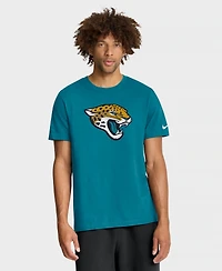 Nike Men's Teal Jacksonville Jaguars Essential Logo T-Shirt