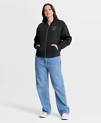 Fanatics Women's Black San Francisco Giants Oversized Rage Against Full-Zip Jacket