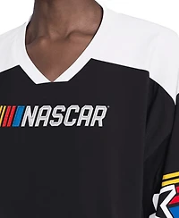 Starter Women's Black Nascar Dream Team V-Neck Fashion Top