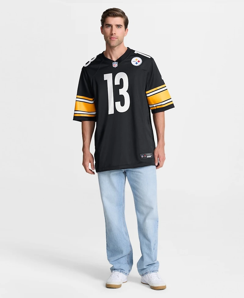 Nike Men's Rico Dowdle Black Pittsburgh Steelers Game Jersey