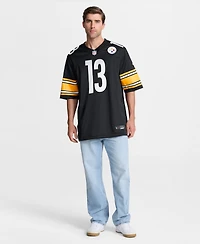 Nike Men's Rico Dowdle Black Pittsburgh Steelers Game Jersey