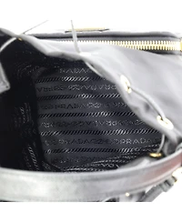 Pre-Owned Prada Small Drawstring Bucket Bag Tessuto