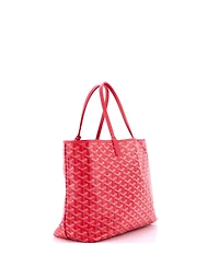 Pre-Owned Goyard Pm Saint Louis Reversible Tote Coated Canvas and Printed Canvas