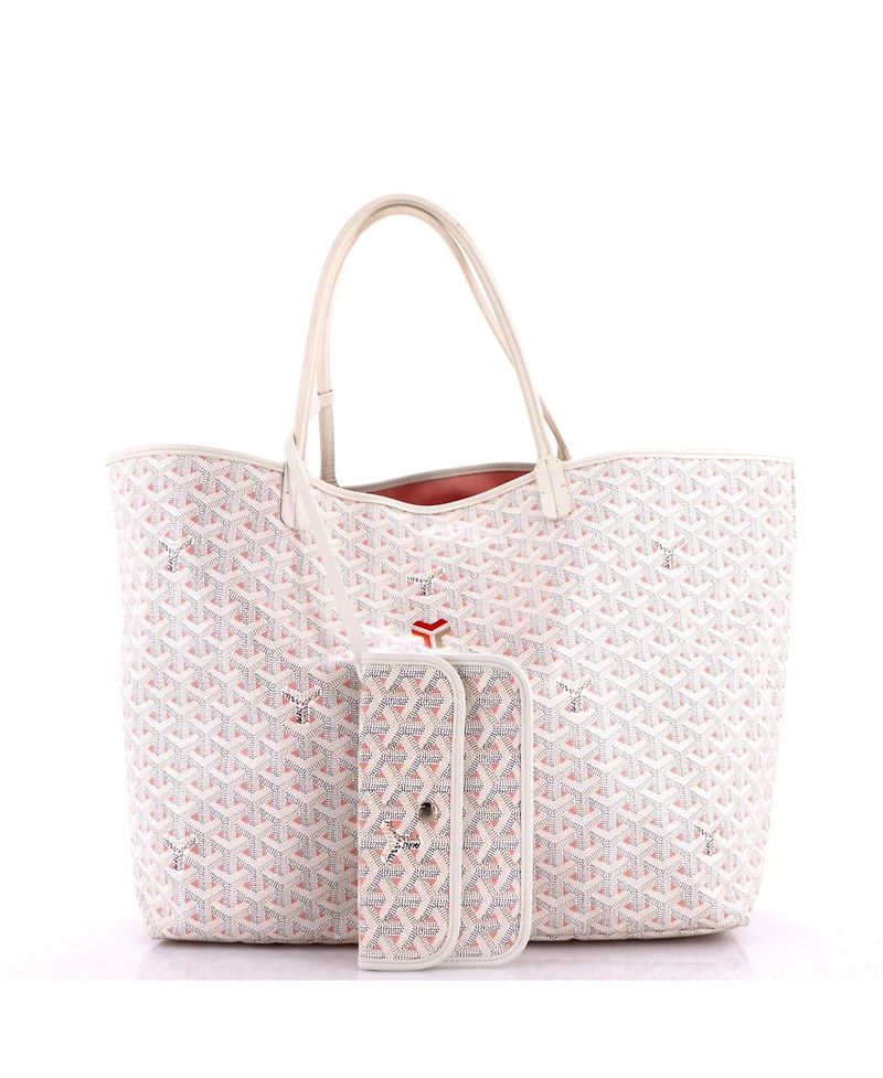 Pre-Owned Goyard Gm Saint Louis Tote Claire Voie Coated Canvas