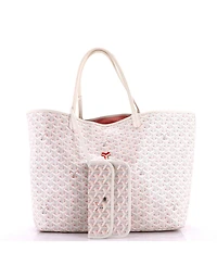 Pre-Owned Goyard Gm Saint Louis Tote Claire Voie Coated Canvas