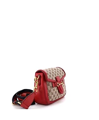 Pre-Owned Gucci Medium Lady Web Shoulder Bag Gg Canvas