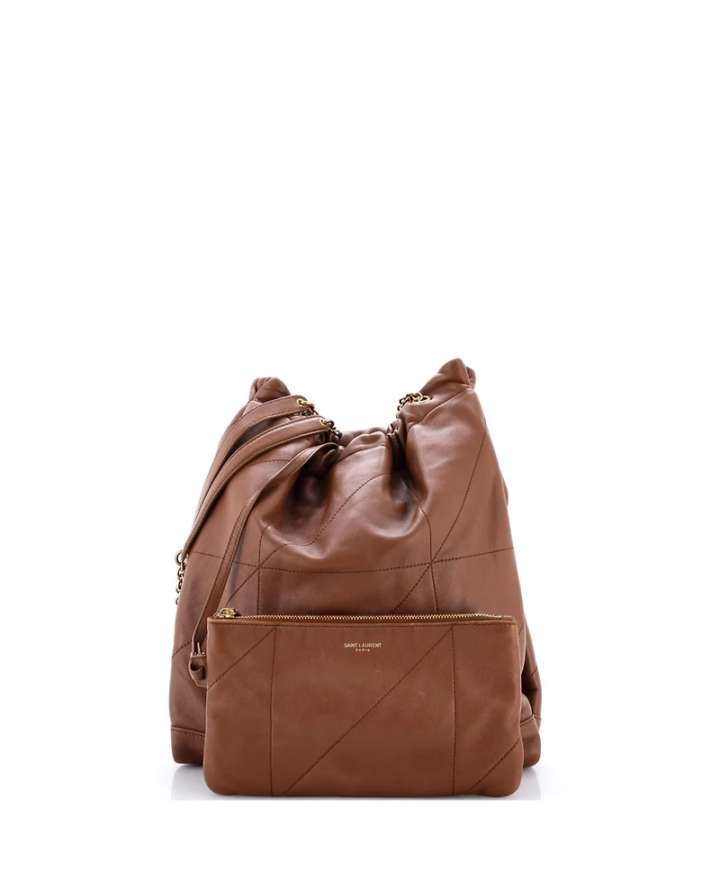 Pre-Owned Saint Laurent Jamie 4.3 Pochon Shoulder Bag Quilted Leather