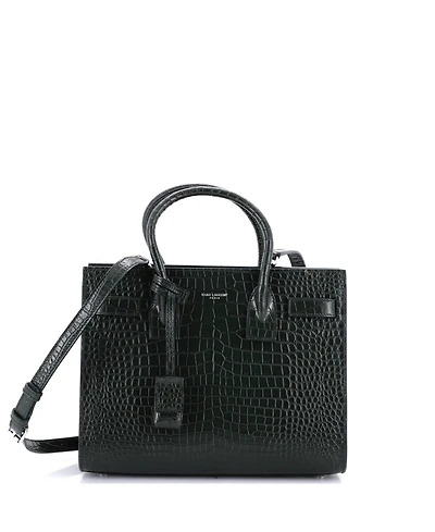Pre-Owned Saint Laurent Baby Sac de Jour Nm Bag Embossed Leather