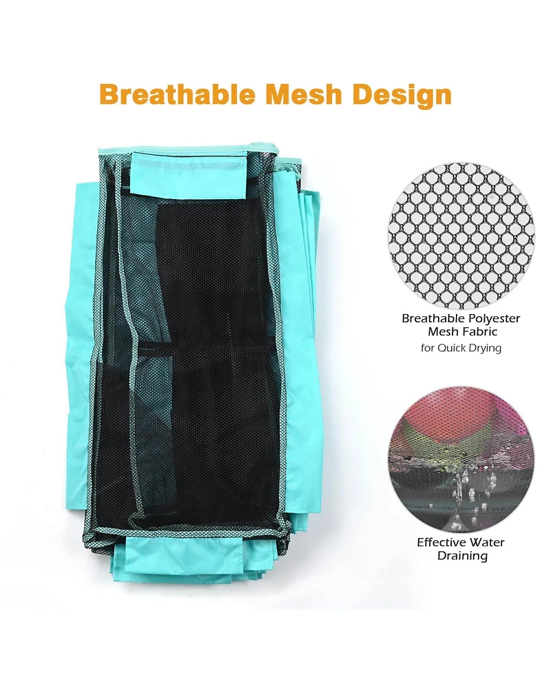 Yescom Replacement Mesh Cover for 274 Gallon Mesh Pool Storage Bin 12 Wheels