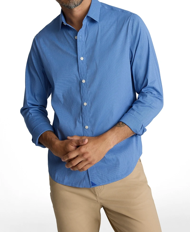 UNTUCKit Men's Regular Fit Wrinkle-Free Kleinwood Button Up Shirt