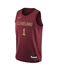 Nike Big Boys and Girls James Harden Wine Cleveland Cavaliers Swingman Jersey - Icon Edition