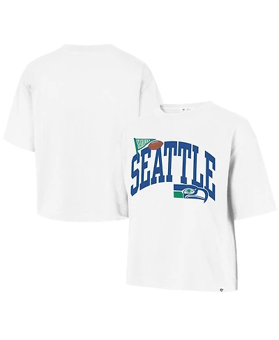 '47 Brand Women's White Seattle Seahawks Reed City T-Shirt