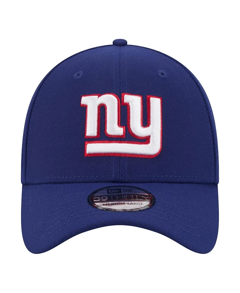 New Era Men's Royal York Giants Core Team 39THIRTY Flex Hat