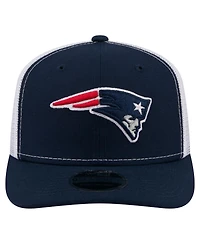 New Era Men's Navy New England Patriots 9SEVENTY Trucker Adjustable Hat