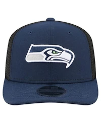 New Era Men's College Navy Seattle Seahawks 9SEVENTY Trucker Adjustable Hat