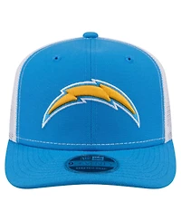 New Era Men's Powder Blue Los Angeles Chargers 9SEVENTY Trucker Adjustable Hat