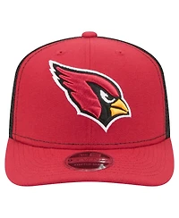 New Era Men's Red Arizona Cardinals 9SEVENTY Trucker Adjustable Hat