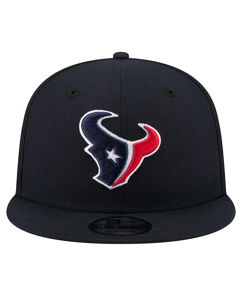New Era Men's Navy Houston Texans 9FIFTY Snapback Hat