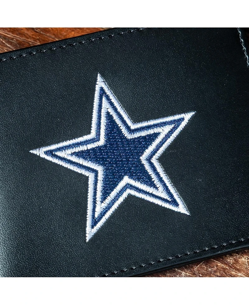 Evergreen Enterprises Dallas Cowboys Synthetic Leather Embroidered Bifold Wallet