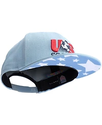 Fan Ink Men's and Women's Light Blue Usmnt Making History Snapback Hat