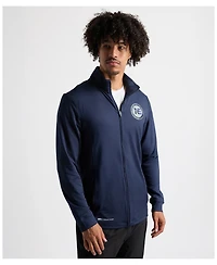 Charles River Apparel Men's x New England Patriots Navy Nu Fitness Full-Zip Jacket