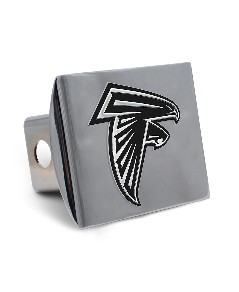 Wincraft Atlanta Falcons Premium Metal Chrome Hitch Cover