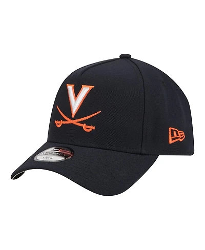 New Era Big Boys and Girls Navy Virginia Cavaliers 9FORTY A-Frame Adjustable Hat