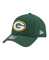 New Era Big Boys and Girls Green Green Bay Packers 9FORTY A-Frame Adjustable Hat