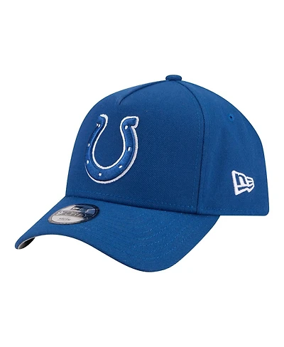 New Era Big Boys and Girls Royal Indianapolis Colts 9FORTY A-Frame Adjustable Hat