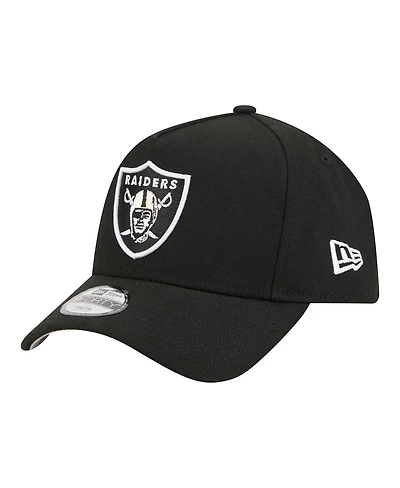 New Era Big Boys and Girls Black Las Vegas Raiders 9FORTY A-Frame Adjustable Hat