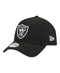 New Era Big Boys and Girls Black Las Vegas Raiders 9FORTY A-Frame Adjustable Hat