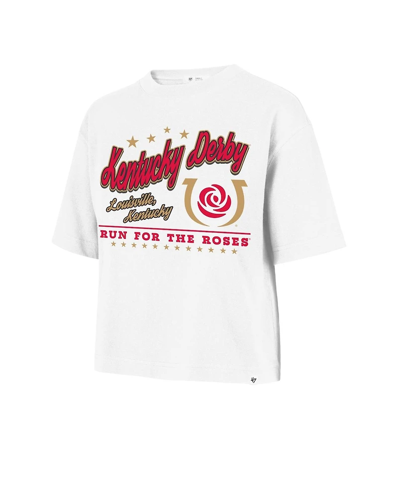 '47 Brand Women's White Kentucky Derby Reed City T-Shirt