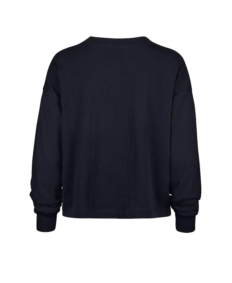 '47 Brand Women's Navy New York Yankees Team Collage Sydney Long Sleeve T-Shirt