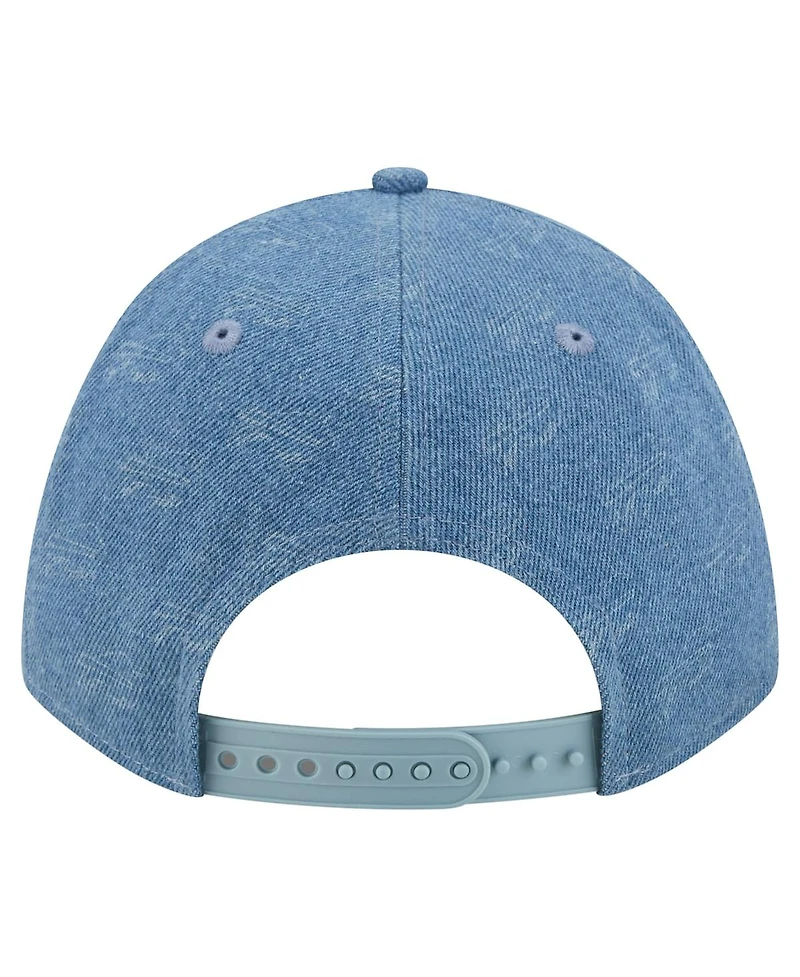 New Era Women's Denim Buffalo Bills A-Frame 9FORTY Adjustable Hat
