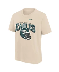Nike Big Boys and Girls Natural Philadelphia Eagles Easy Lane T-Shirt