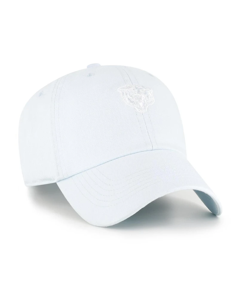 '47 Brand Women's Light Blue Chicago Bears Base Runner Ballpark Clean Up Adjustable Hat