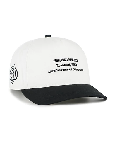 '47 Brand Men's White Cincinnati Bengals Contemporary Two-Tone Hitch Adjustable Hat