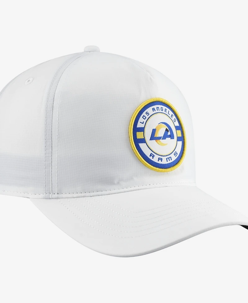 '47 Brand Men's White Los Angeles Rams Strand Adjustable Hitch Hat