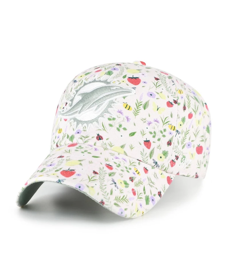 '47 Brand Women's Light Pink Miami Dolphins Posey Clean Up Adjustable Hat
