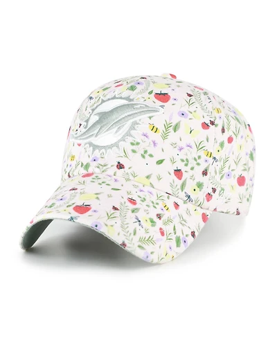 '47 Brand Women's Light Pink Miami Dolphins Posey Clean Up Adjustable Hat
