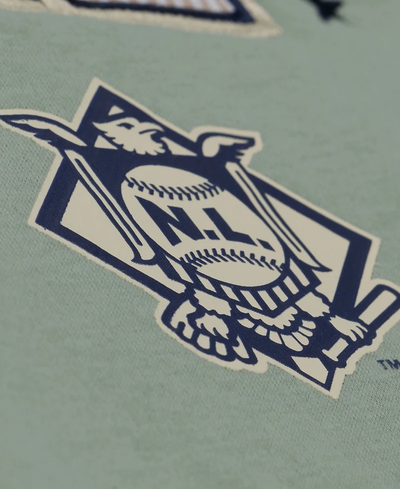 Mitchell & Ness Men's Green Los Angeles Dodgers Yacht Rock Fleece Sweatshirt