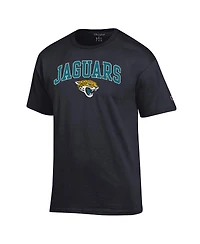 Champion Men's Black Jacksonville Jaguars Arch Over Logo T-Shirt