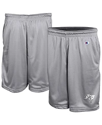 Champion Men's Gray Tampa Bay Buccaneers Classic Mesh Shorts