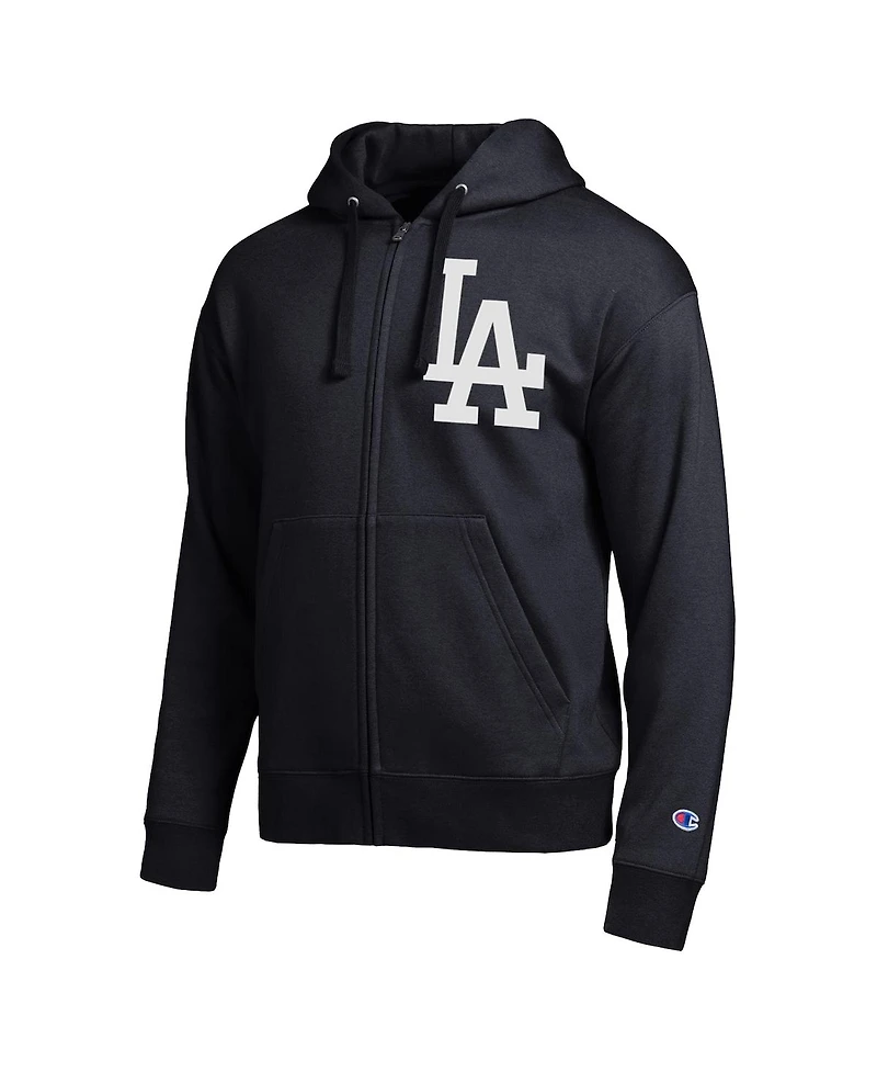 Champion Men's Black Los Angeles Dodgers All-Star Full-Zip Hoodie