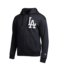 Champion Men's Black Los Angeles Dodgers All-Star Full-Zip Hoodie